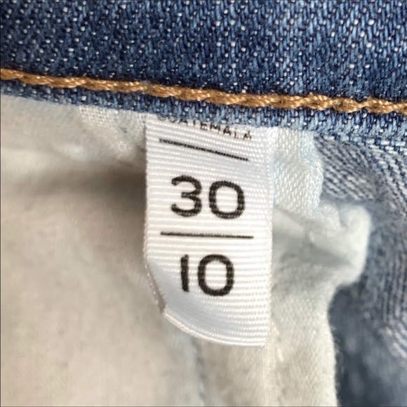 Ann Taylor Loft Denim Shorts Size 10 - Picture 3 of 3